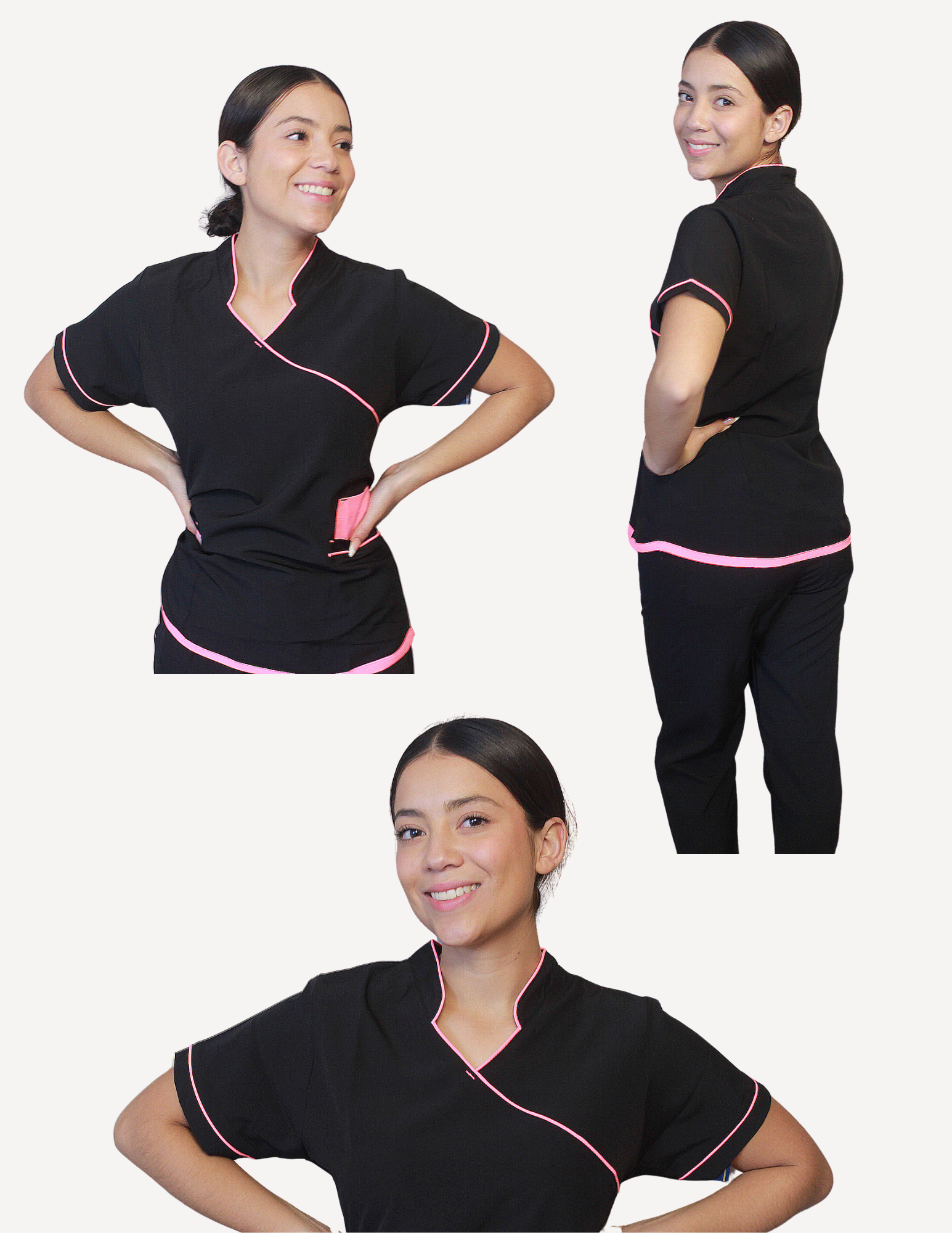 Conjunto Cuello Mao Mujer