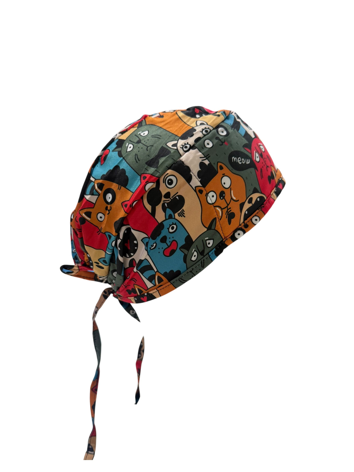 Gorro Cintas Gatos locos