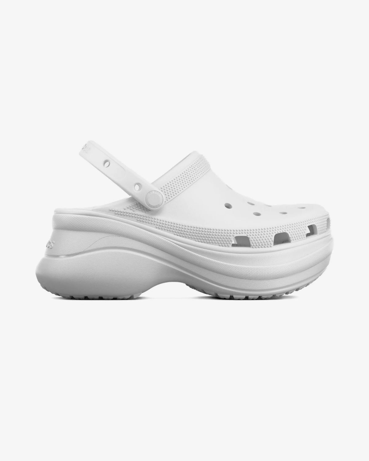 Crocs Blancas Plataforma