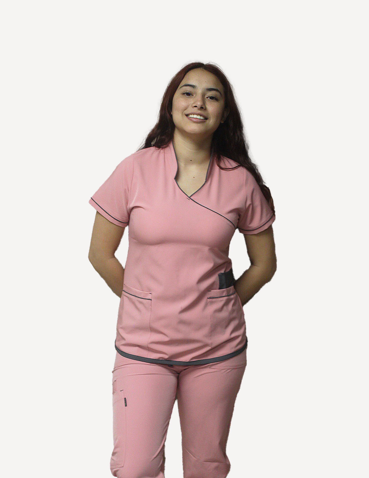 Conjunto Cuello Mao Mujer